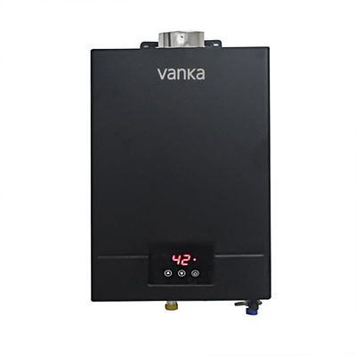 Цифровой газовый водонагреватель емкостью 12 л с цифровым управлением термостатом и конструкцией настенной установки
