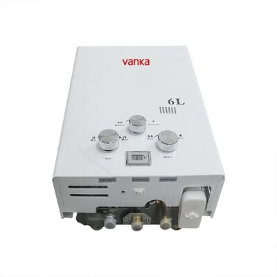 Оптовый 6-литровый домашний газовый водонагреватель. Цифровой, мгновенный нагрев, тихий, безопасный дизайн.