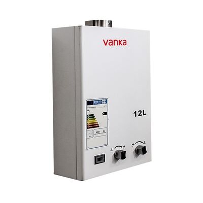 Цифровая регулируемая температура принудительный отработанный газ водонагреватель высокоэффективный 12L до 24L вместимость для домашнего отеля и коммерческого использования