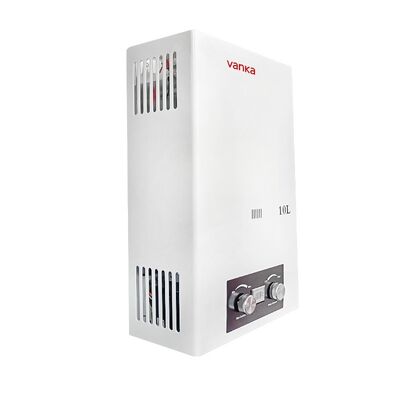 10-литровый белый газовый водонагреватель с отводом дымовых газов, энергосберегающий, простой в установке для дома, отеля, квартиры и коммерческого использования
