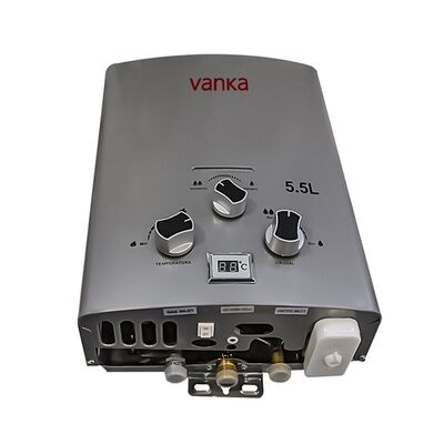 Портативный проточный газовый водонагреватель для кемпинга, низкое давление запуска, компактный дизайн, легкий, простое управление