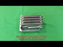 Металлический газовый горелка поднос 10 рядов Газовый котёл Паровой Огонь Ряд Нержавеющее железо