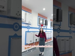 Настенный комбинированный котел с использованием природного газа для центрального отопления и горячего водоснабжения домашних хозяйств