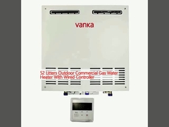 52 литра Коммерческий газовый водонагреватель на открытом воздухе с проводным контроллером