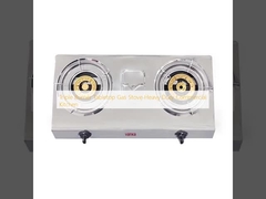 Тройная печь на столе с газовой плитой