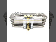 Сборочный узел горения водонагревателя с 4-рядной горелкой 150 мм - 1800 мм