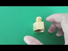 Коннектор для газовых труб из латуни